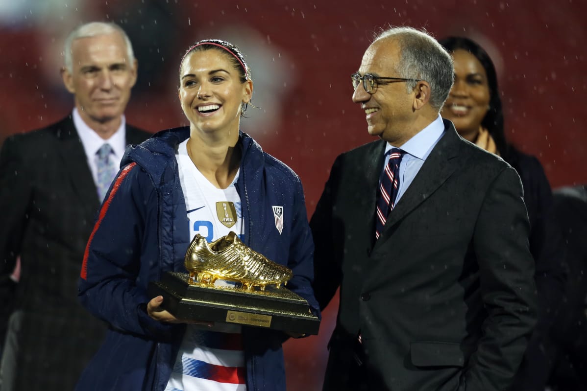 Alex Morgan ja kultainen kenkä -palkinto