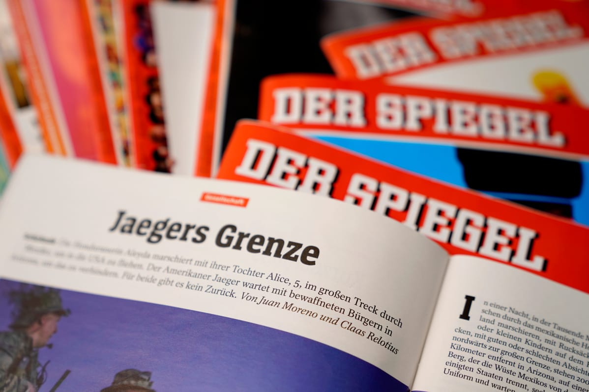Der Spiegel -lehtiä.