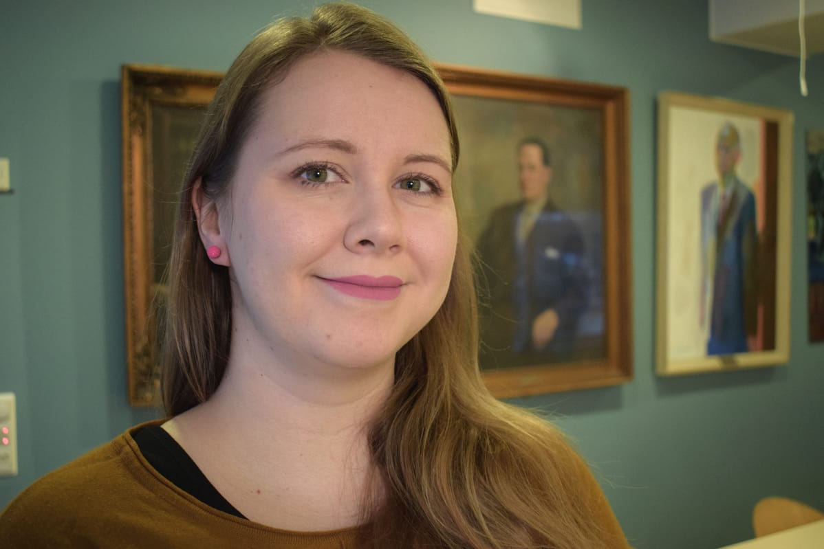 Turun yliopiston ylioppilaskunnan puheenjohtaja Sini Saarinen.