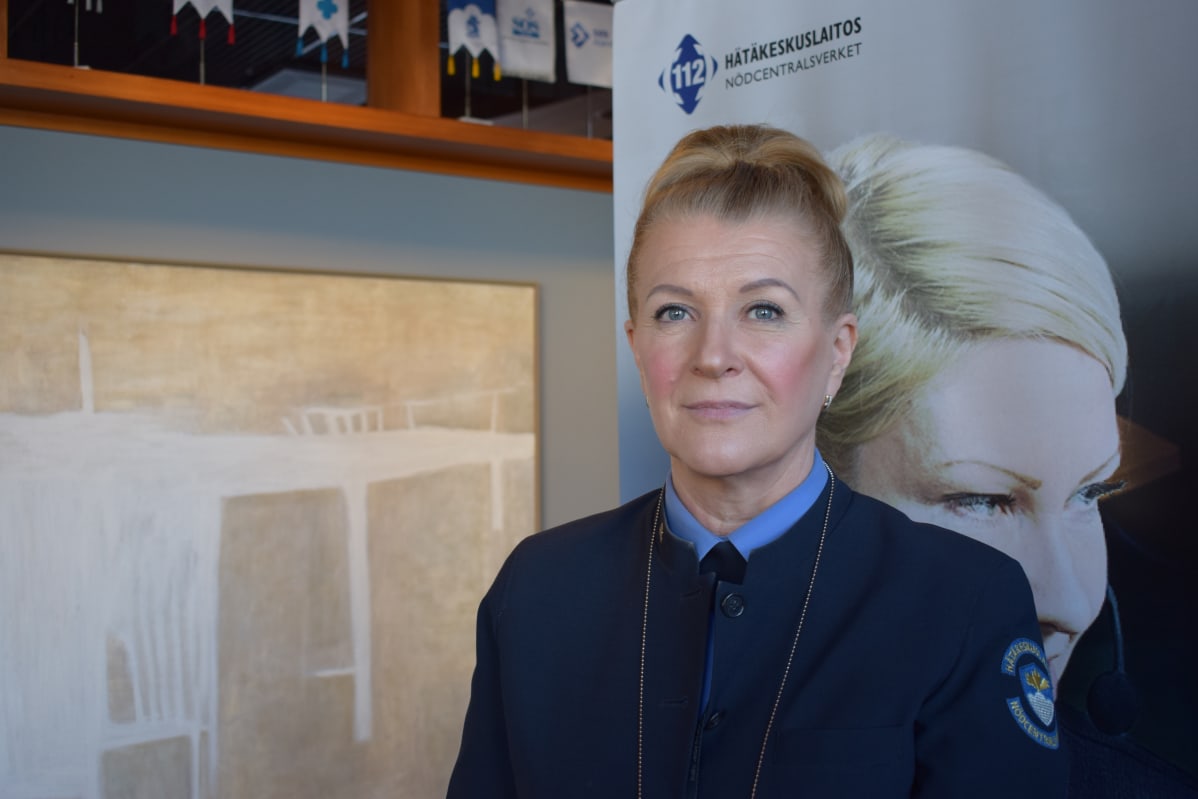 Porin hätäkeskuksen päällikkö Helena Borisov.