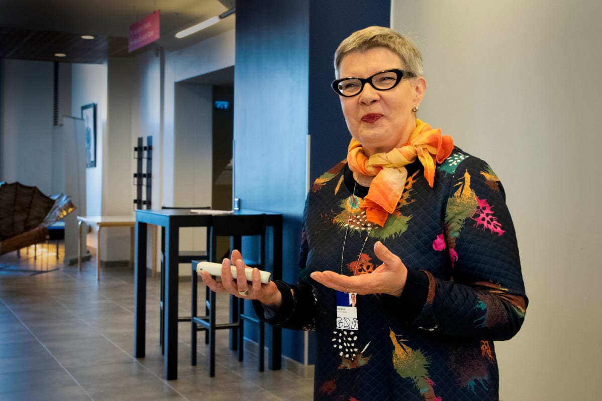 Jyväskylän koulutuskuntayhtymä Gradian projektipäällikkö Aino Malin
