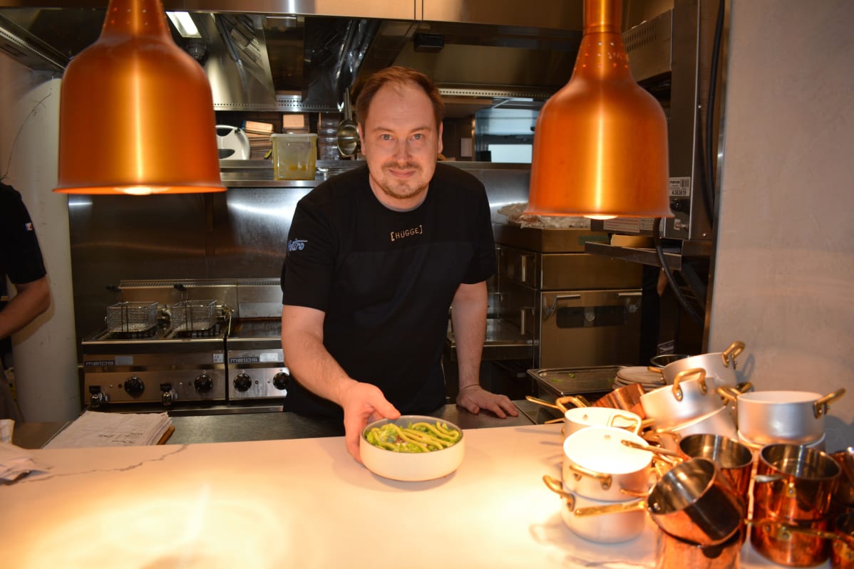 Ravintoloitsija Simo Hallikainen koki kokkipulan vuodenvaihteessa.