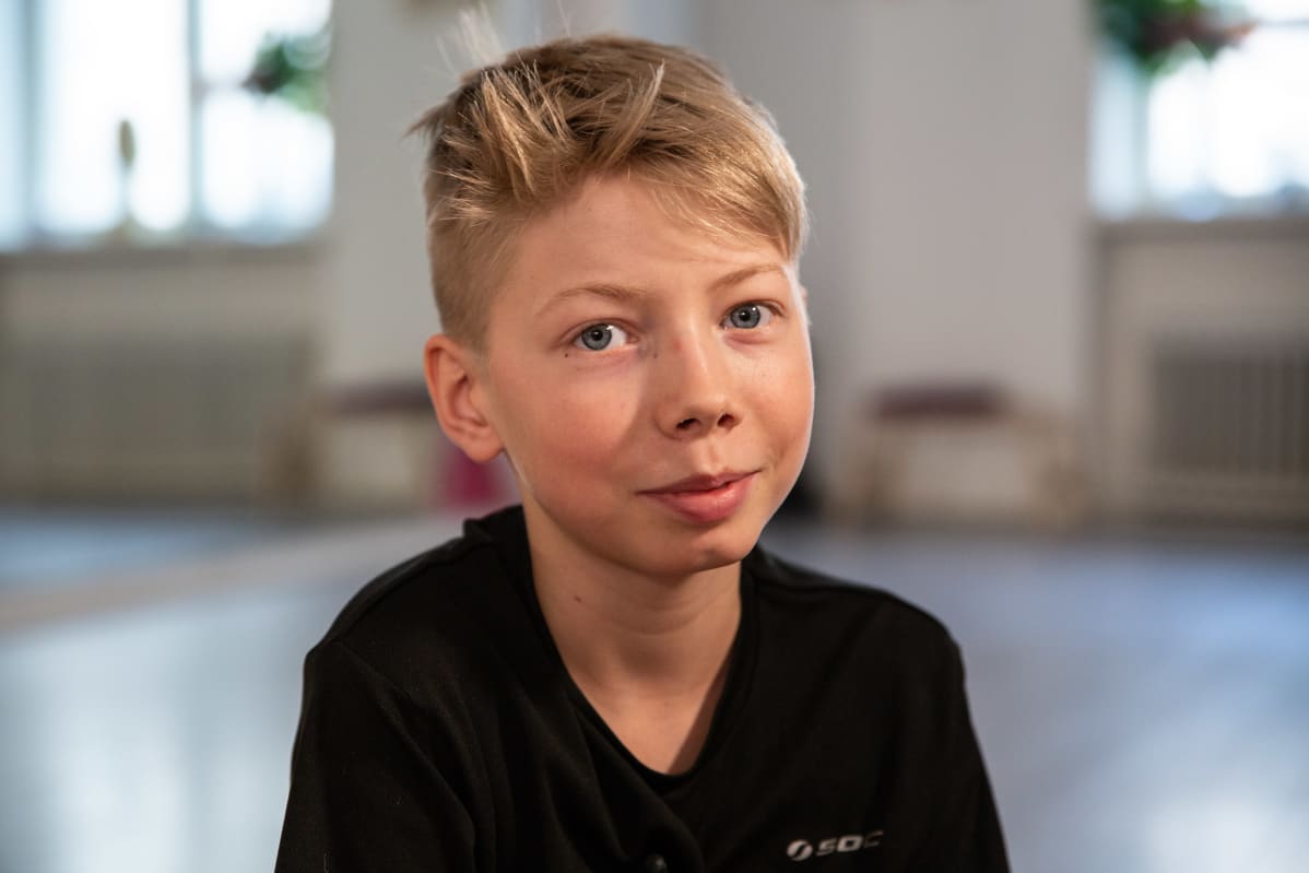 Julius Kyyhkynen, 12-vuotias