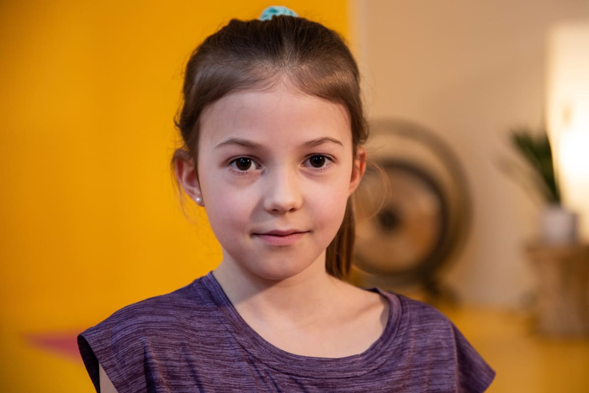 Natalie Dahber, 8-vuotias