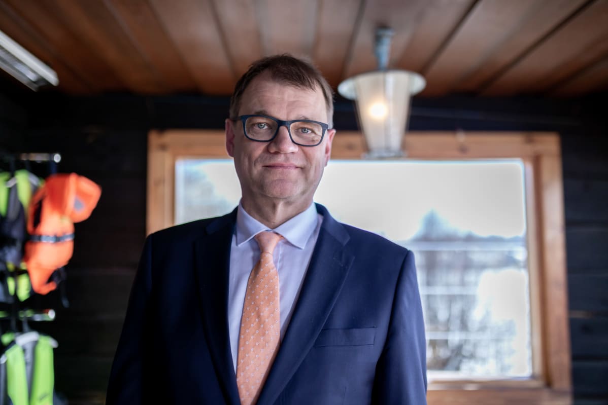 Keskustan puheenjohtaja Juha Sipilä