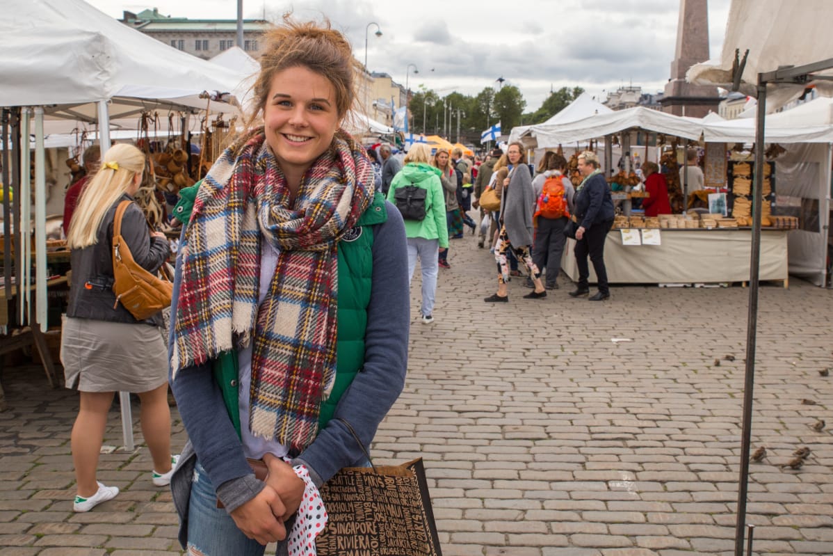 turisti, kauppatori