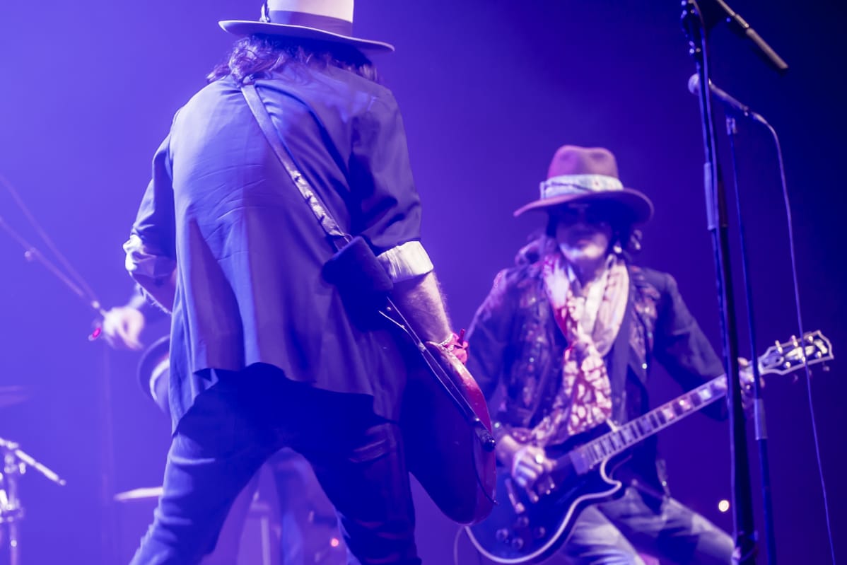 Andy McCoy, muusikko Pellemiljoona oy juhlakiertue Turku