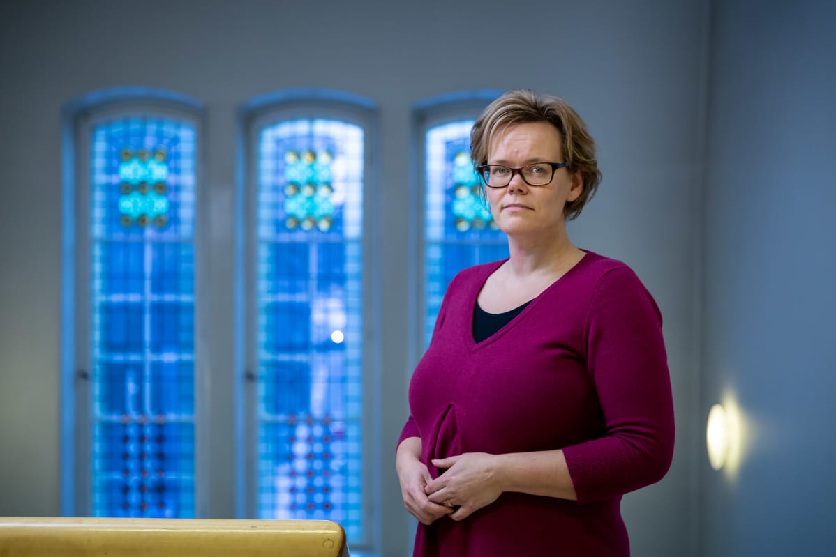 Pietarsaaren sairaalan johtava lääkäri Pia-Maria Sjöström, Pietarsaari, 3.12.2018.