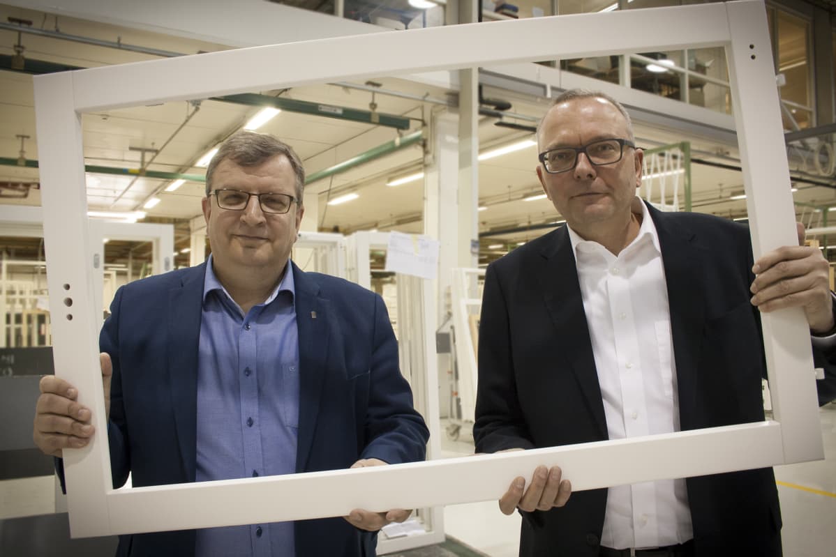 Markku Hautanen ja Christian Klinger.