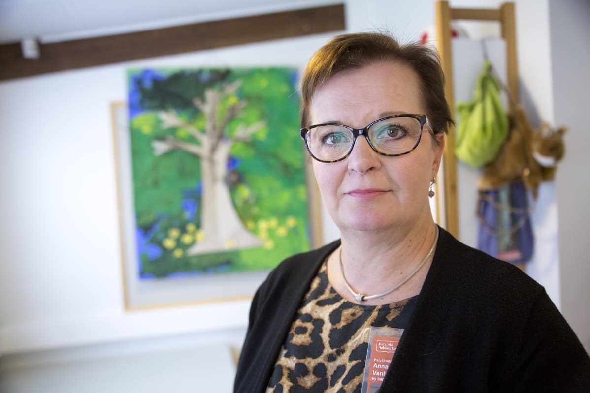 Siilitien päiväkodin johtaja Anna-Riitta Vanhainen.