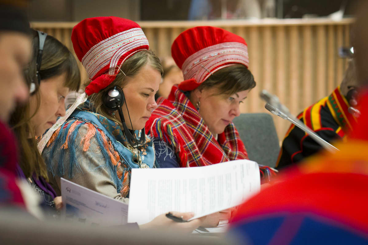 Petra Biret Magga-Vars ja Ulla Magga