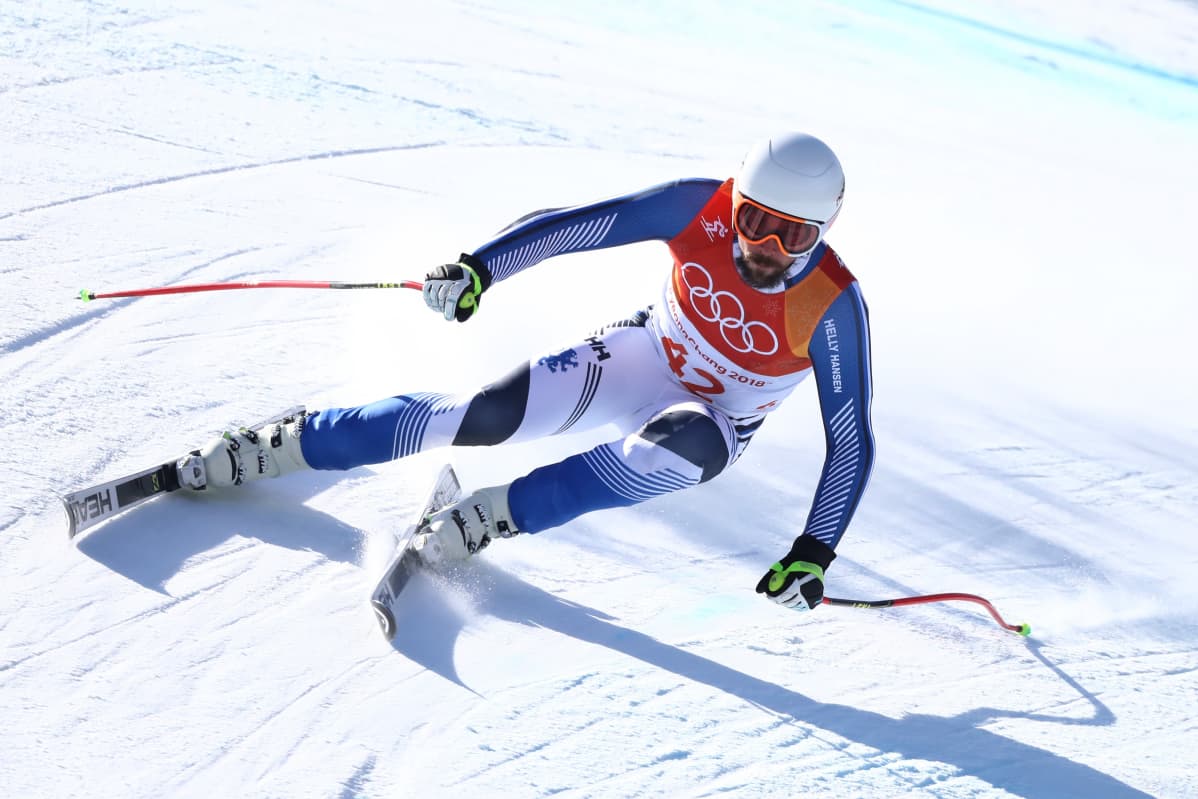Andreas Romar Pyeongchangin olympialaisissa.