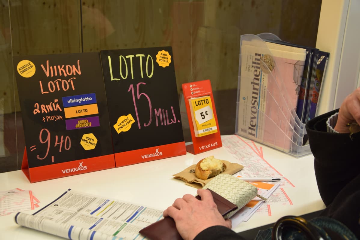 15 miljoonan lottopotti.