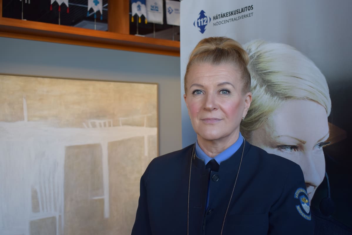 Porin hätäkeskuksen päällikkö Helena Borisov.