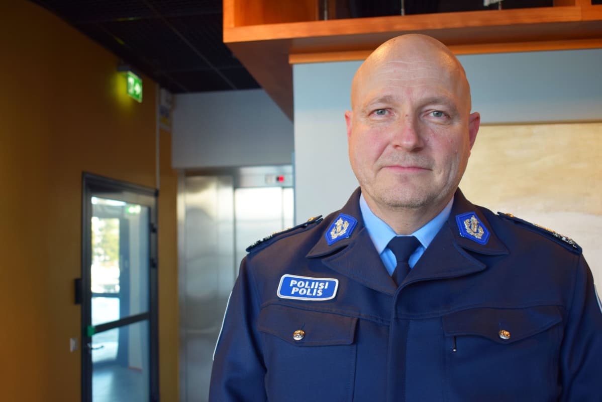 Komisario Tuomo Katajisto Lounais-Suomen poliisista