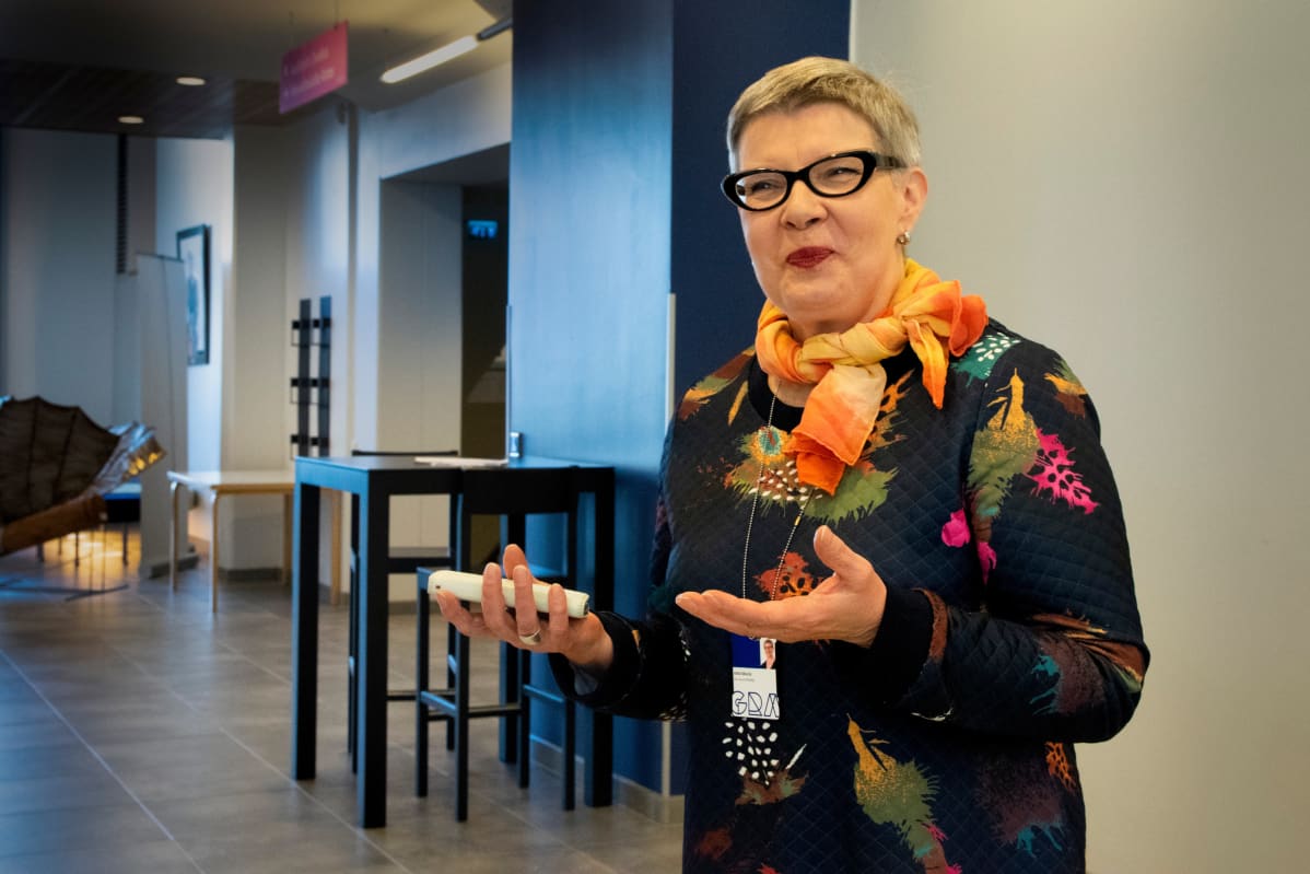 Jyväskylän koulutuskuntayhtymä Gradian projektipäällikkö Aino Malin