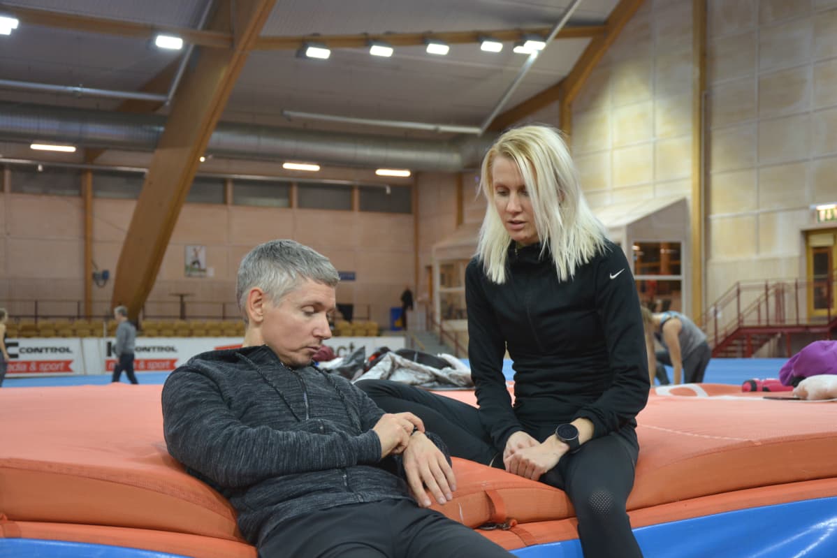 Oscar Gidewall ja Sandra Eriksson