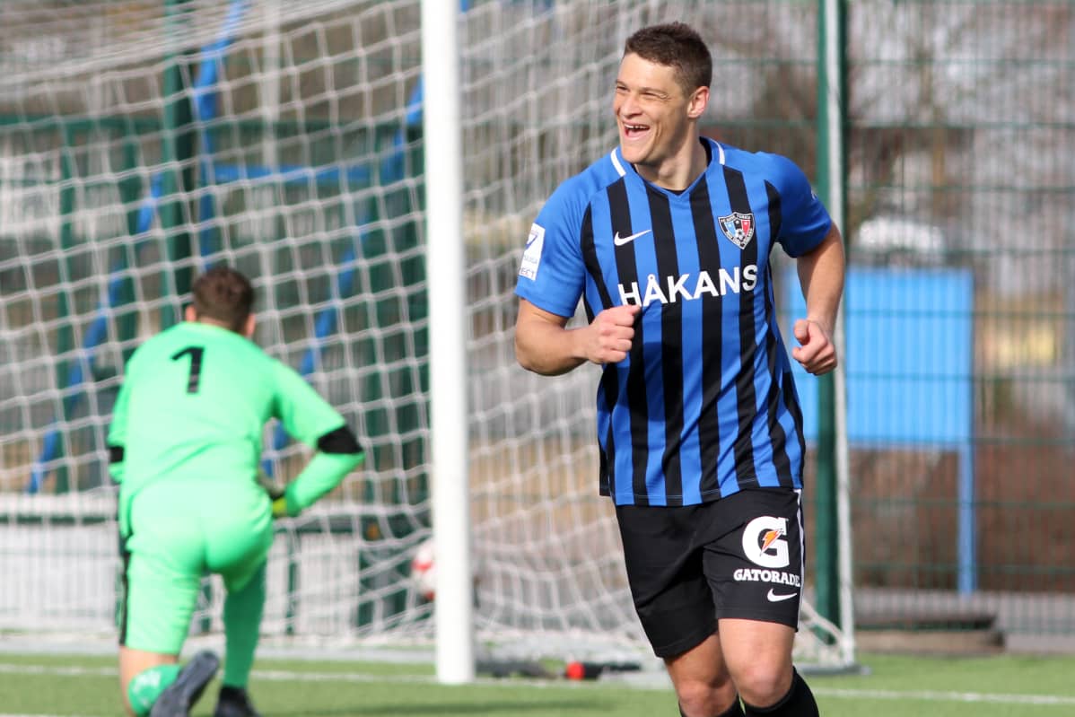 Filip Valencic FC Interin paidassa 2019.