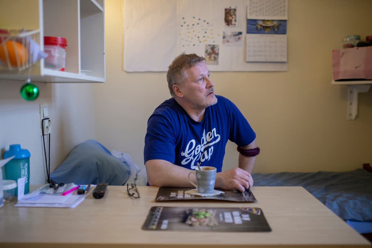 Timo Timonen pitää sellinsä oloja suhteellisen mukavina.