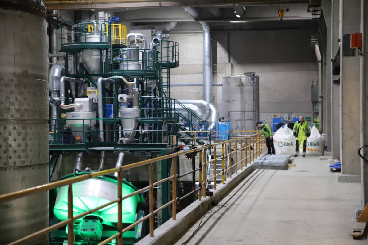 Sunilan vuonna 2019 avattu kierrätyslannoitetehdas