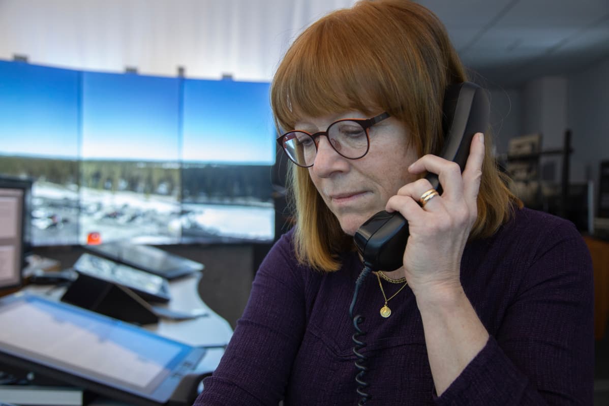 etälennonjohto Sundsvall remote tower Ingrid