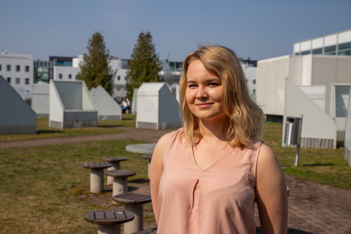 Tampereen ammattikorkeakoulun opiskelijakunnan puheenjohtaja Anna Laurila