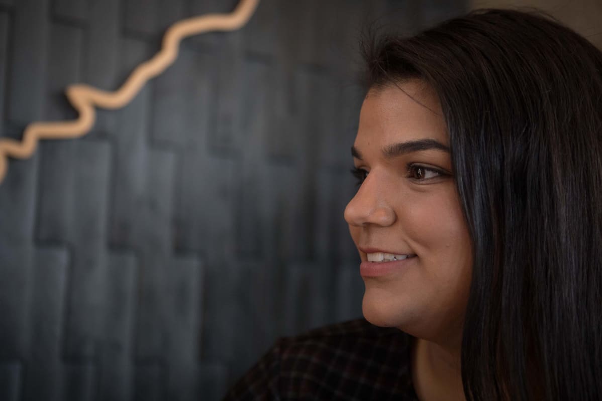 Opiskelija Nanci Hernandez on huolissaan sananvapaudesta yhdysvaltalaisissa yliopistoissa.