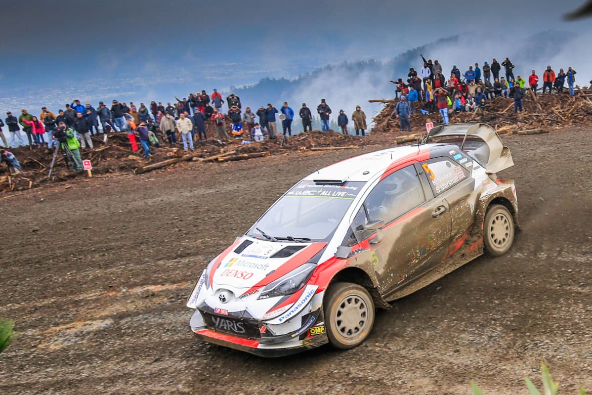 Ott Tänak, MM-ralli Chilessä 2019.