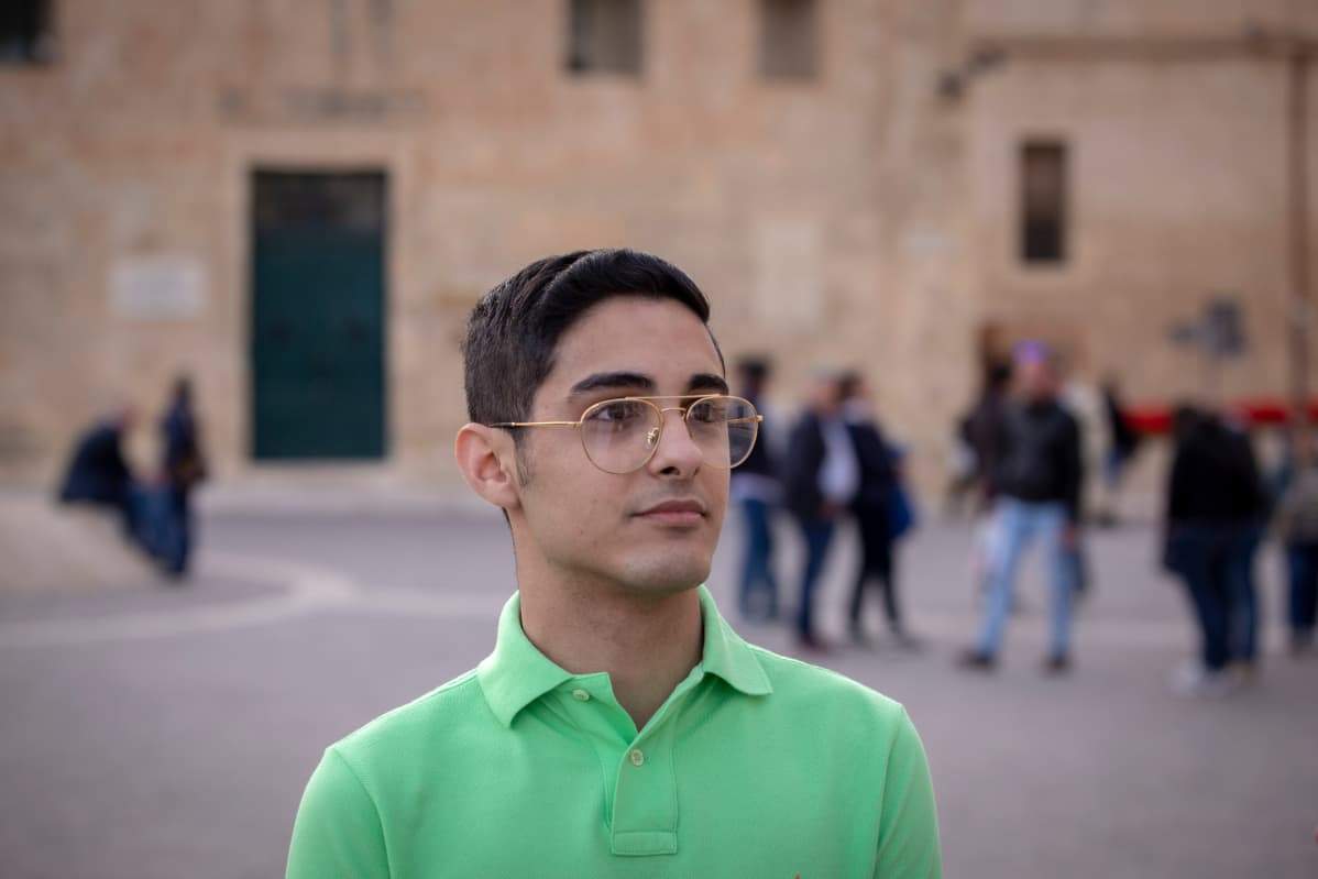 Hertian Salameh Cachia, 17, saa äänestää ensi kertaa eurovaaleissa ikärajan laskun takia.