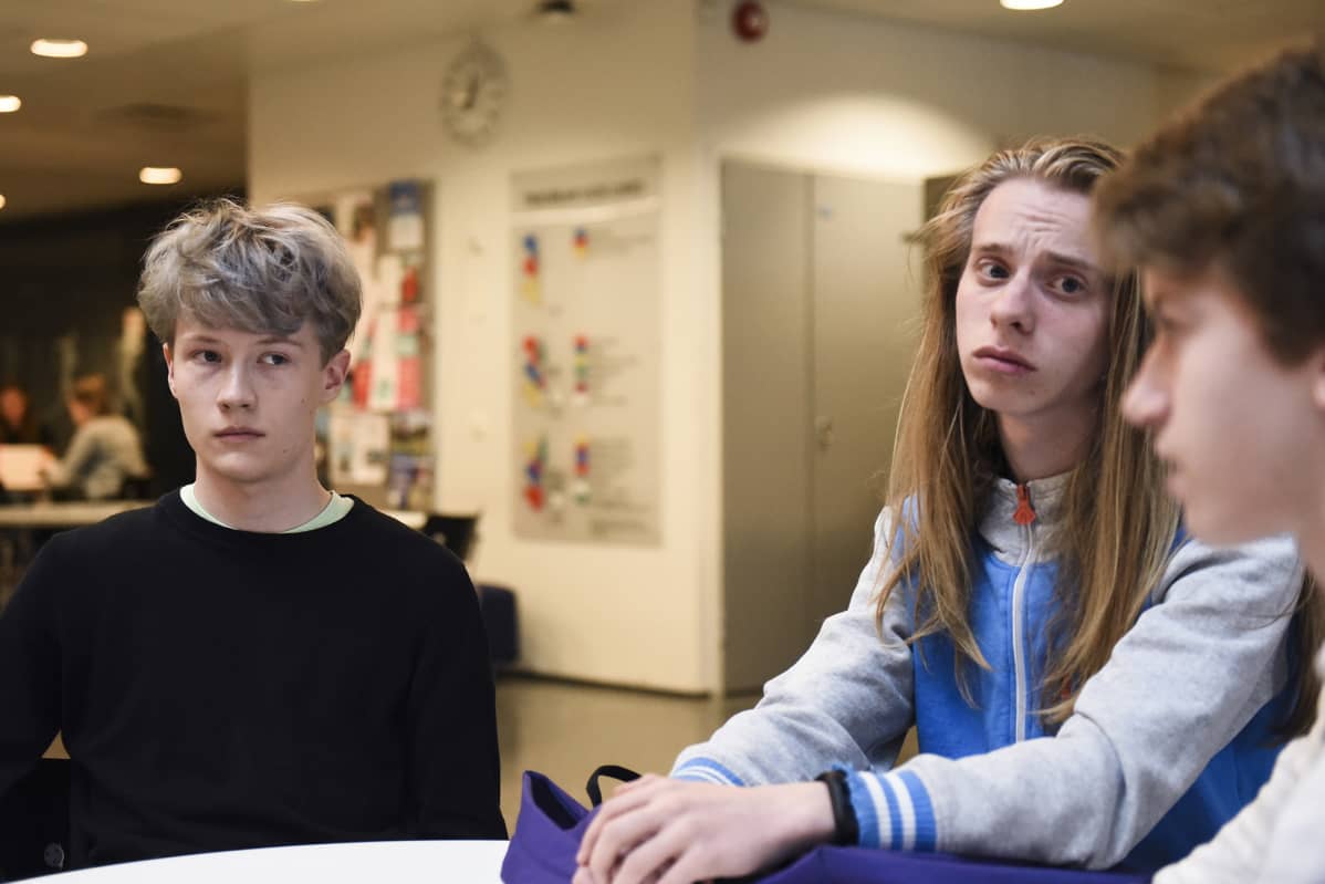 Markus Immonen, Arttu Virta ja Max Halabi