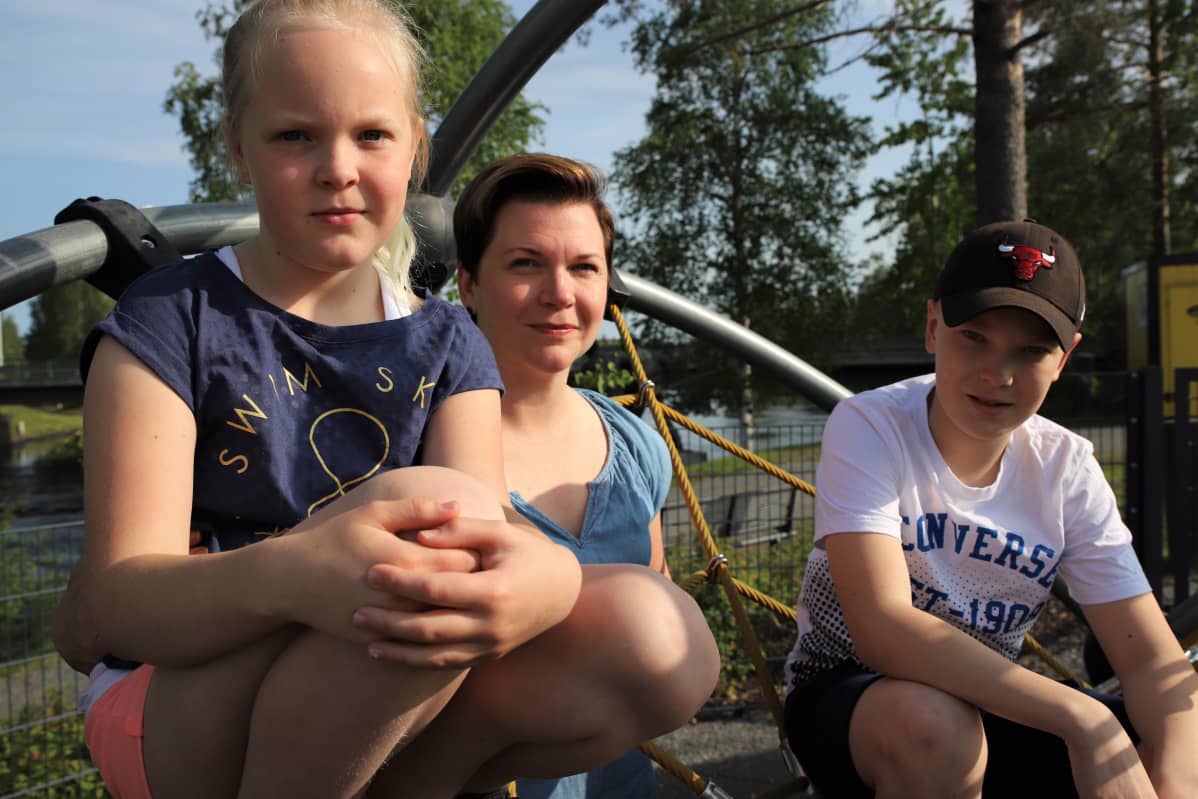 Peppi, Katja ja Teemu Kaukoranta