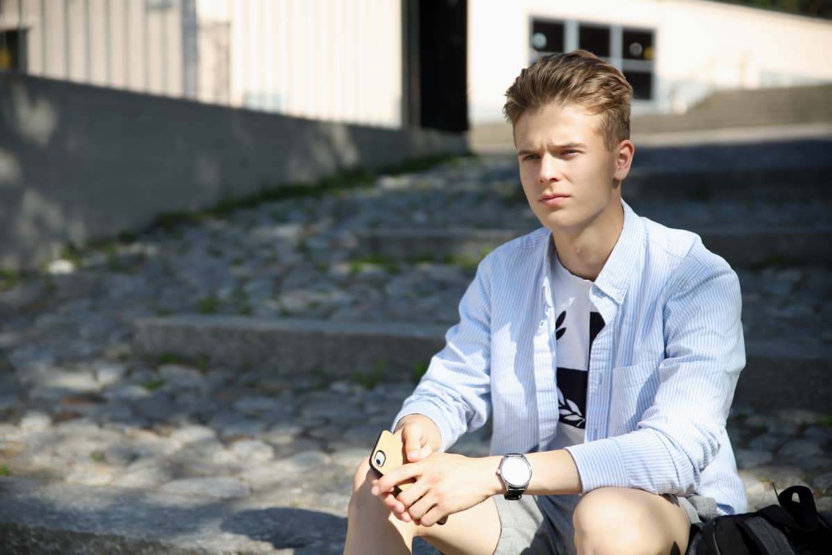 Lukiolainen Frans Salminen