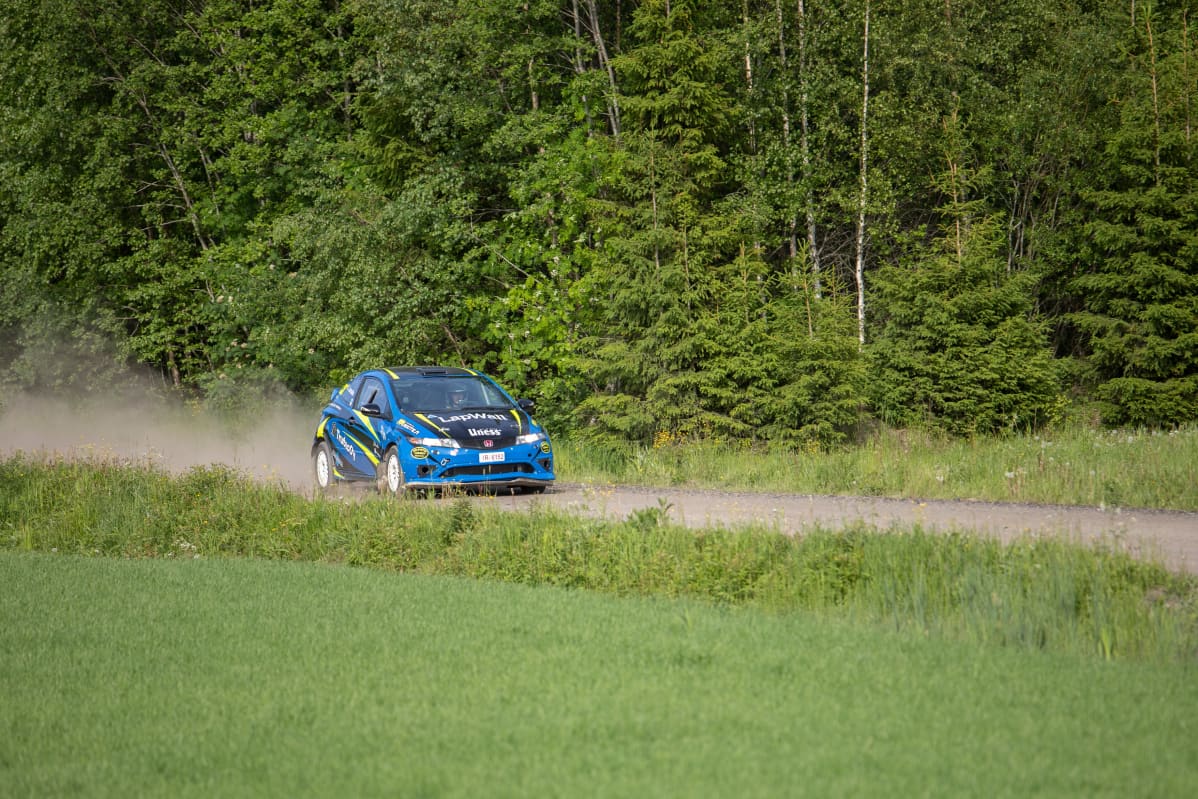 Eetu Latvala ajaa