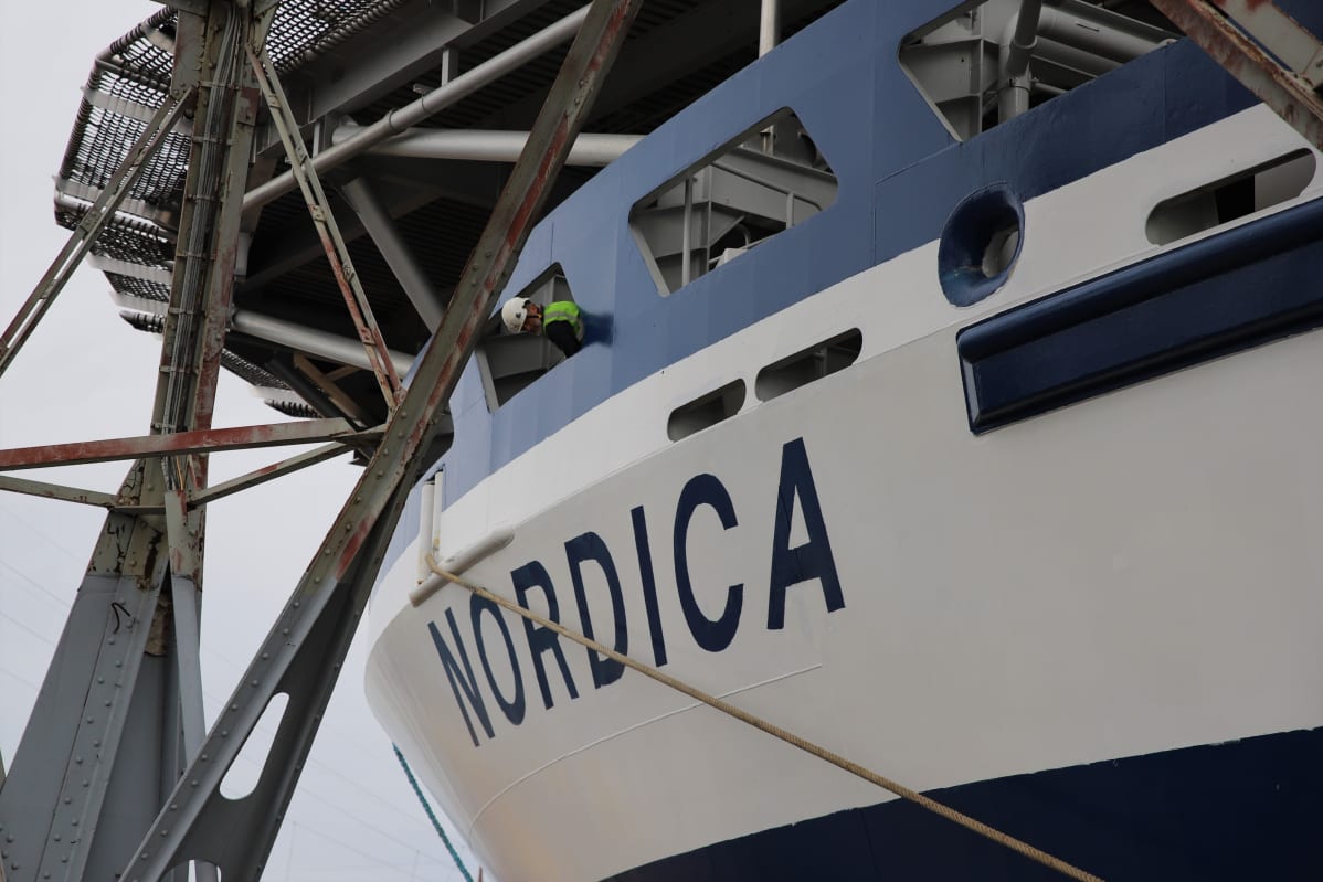 Jäänmurtaja Nordica.