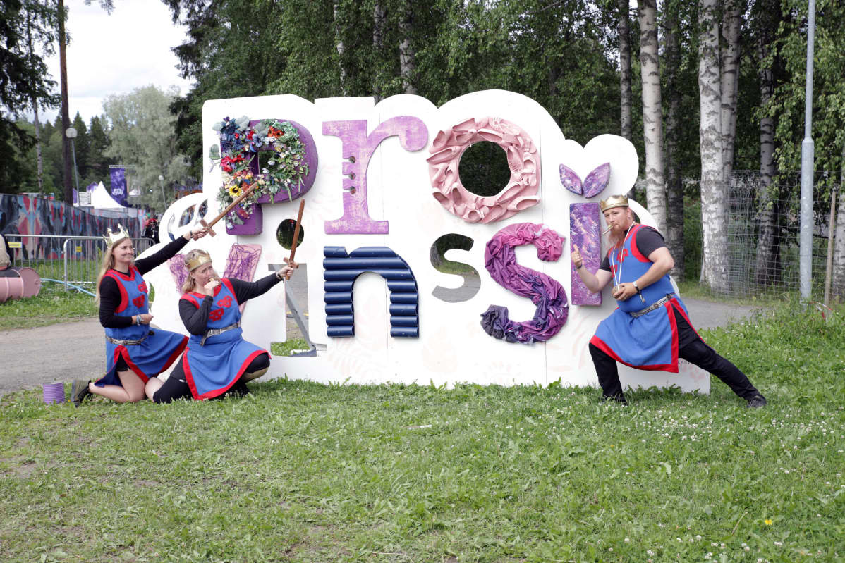 Alue-esiintyjiä Provinssissa 2019.