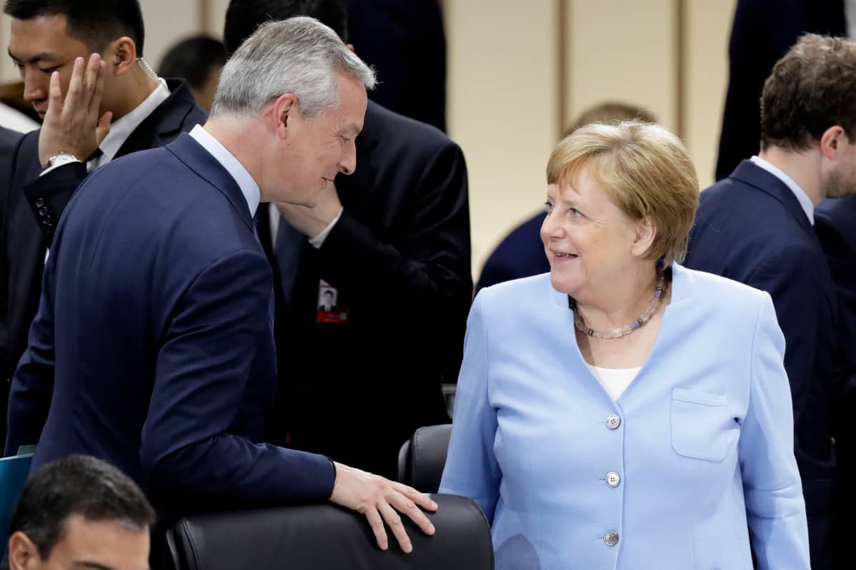 Angela Merkel osallistui G20-maiden kokoukseen