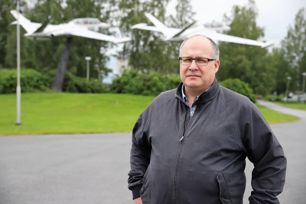 Kauhavan vastaanottokeskuksen johtaja Ari Kokko