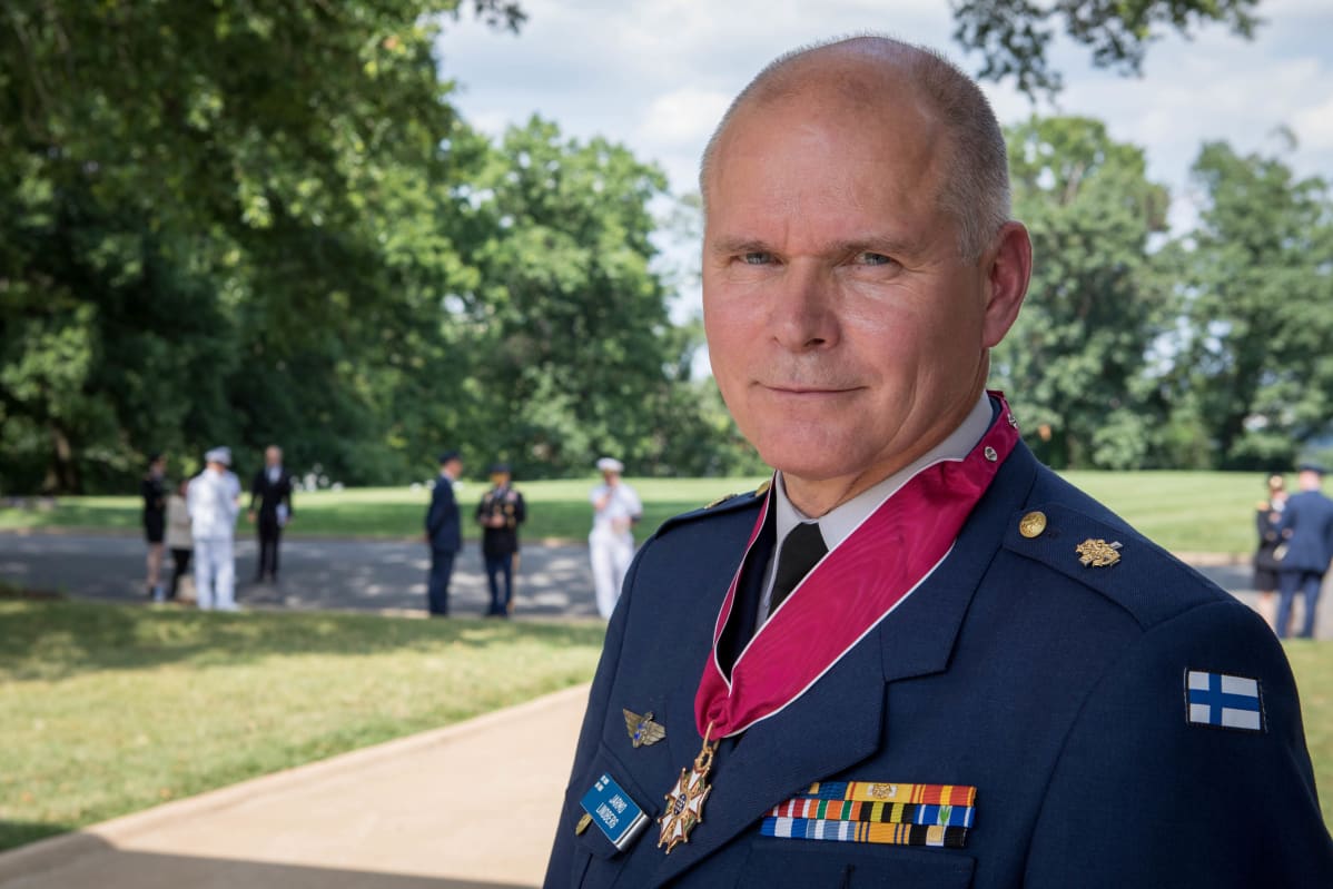 Puolustusvoimain komentaja Jarmo Lindberg on käynyt Washingtonissa 26 viime vuoden aikana vähintään kerran vuodessa.
