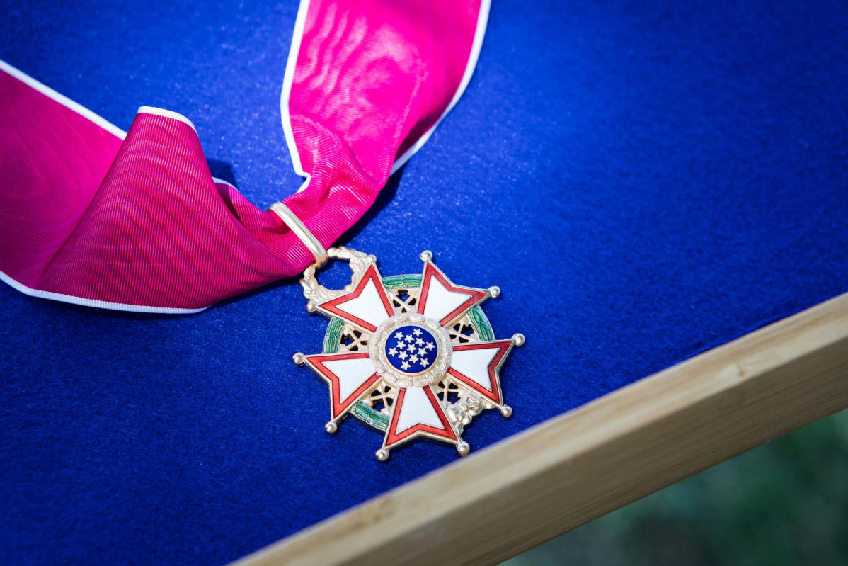 Legion of Merit -kunniamerkki.