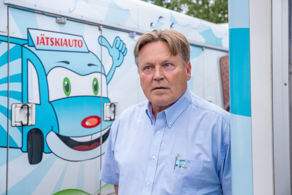 Suomen Jätskiauto Oy:n toimitusjohtaja Veijo Laitinen.