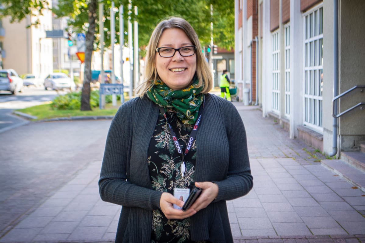 Kuopionkaupungin energia neuvoja Mari Turunen