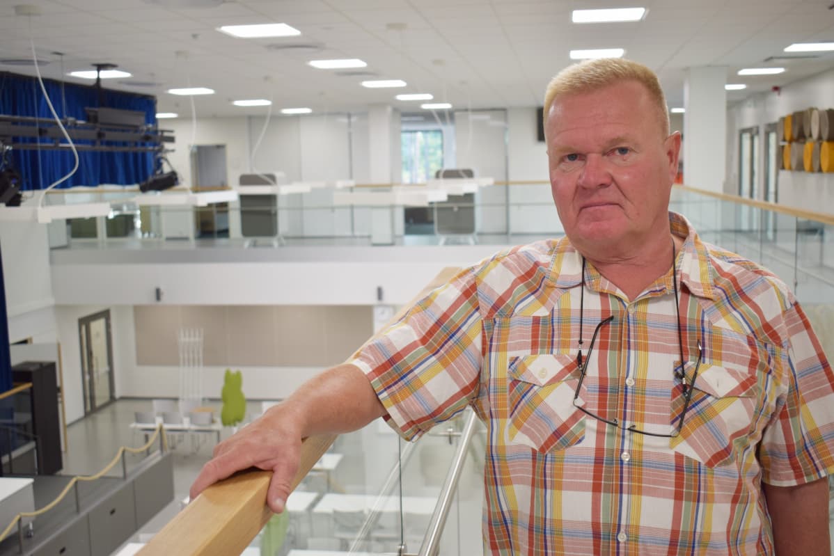 Kurittulan koulun rehtori Hannu Lehto
