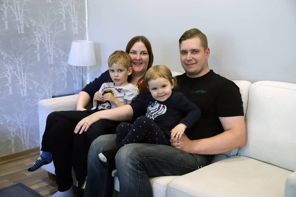 Niina Tapanainen, Mikael Luoma, Matias Luoma, Minea Luoma