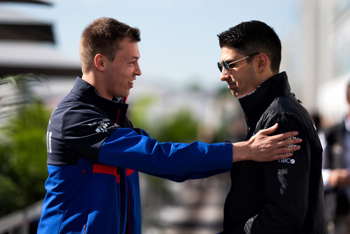 Daniil Kvjat, Esteban Ocon