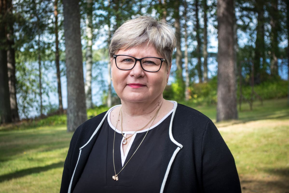 Tervon perusturvalautakunnan puheenjohtaja Maarit Tarvainen.