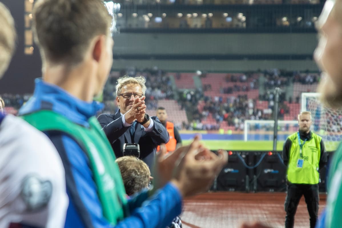Huuhkajat Suomi Kreikka Pohjoiskaarre