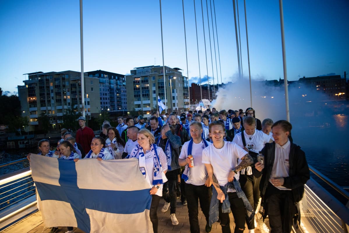 Huuhkajat Suomi Kreikka Pohjoiskaarre