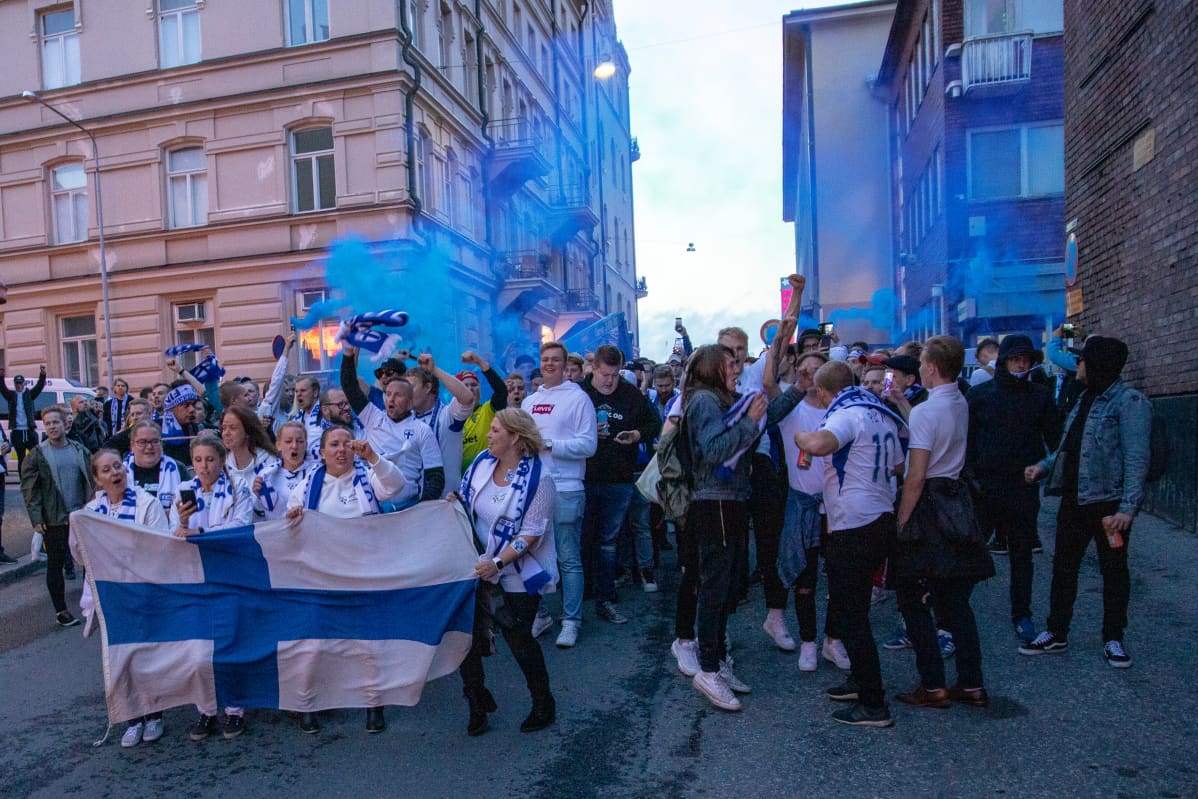 Huuhkajat Suomi Kreikka Pohjoiskaarre