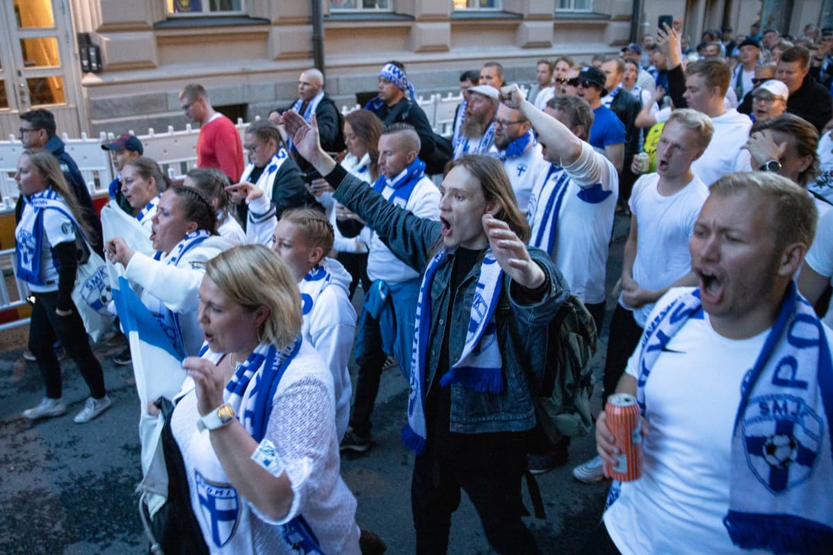 Huuhkajat Suomi Kreikka Pohjoiskaarre