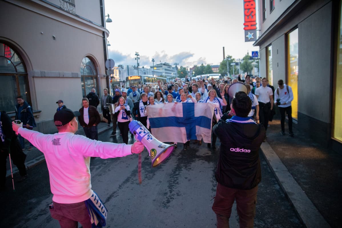 Huuhkajat Suomi Kreikka Pohjoiskaarre